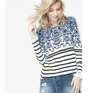 Desigual Nautical Stripe Viernes Jumper Sweater
